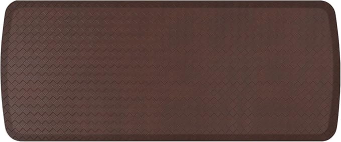 GelPro Elite Premier Gel & Foam Anti-Fatigue Kitchen Floor Comfort Mat, 20" x 48", Basketweave Truffle