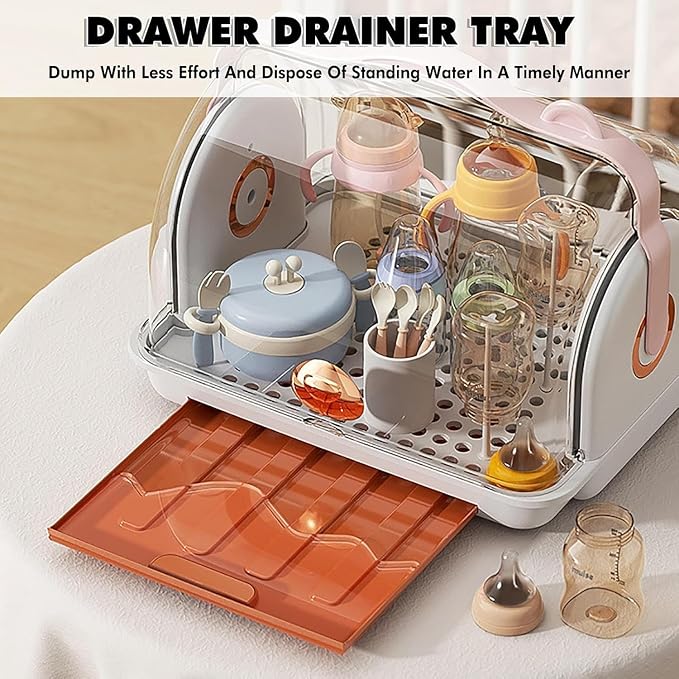 Baby Bottle Drying Rack Storage - Image 7
