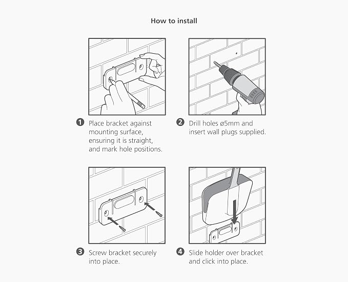 Joseph Joseph CleanTech Wall-Mounted Indoor Dustpan & Brush Set - Image 5