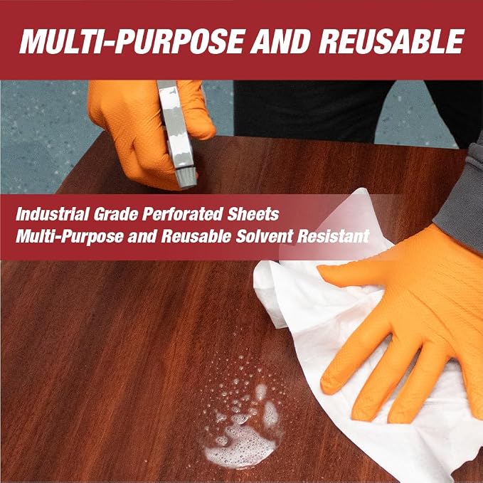 Lint Free Cleaning Towels, Heavy Duty Cleaning Cloths, Lint Free Wipes - Image 5