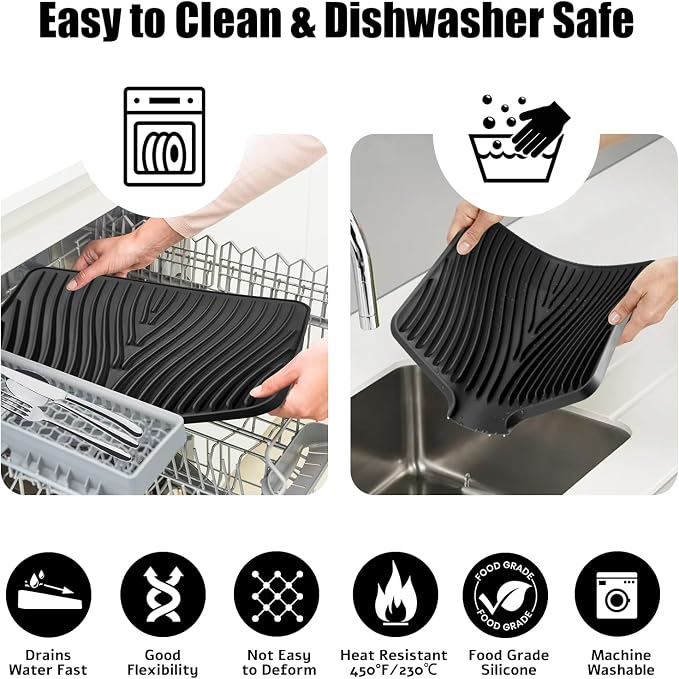 Dish Drying Mat, Stone Drying Mat - Image 4