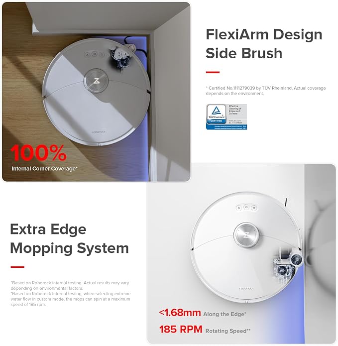 roborock S8 MaxV Ultra with Refill & Drainage System Robot Vacuum and Mop - Image 6