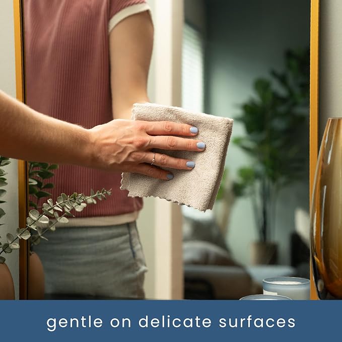 S&T INC. 50 Pack Microfiber Cleaning Cloth - Image 3