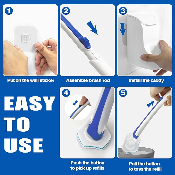 JEHONN Disposable Toilet Brush - Image 5