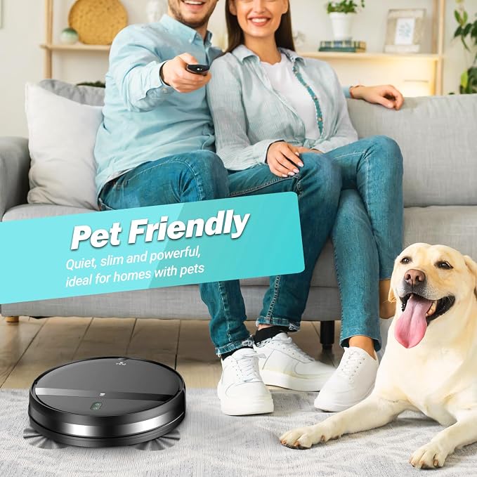 Robot Vacuum and Mop Combo, 2-in-1 Robotic Vacuum Cleaner - Image 5