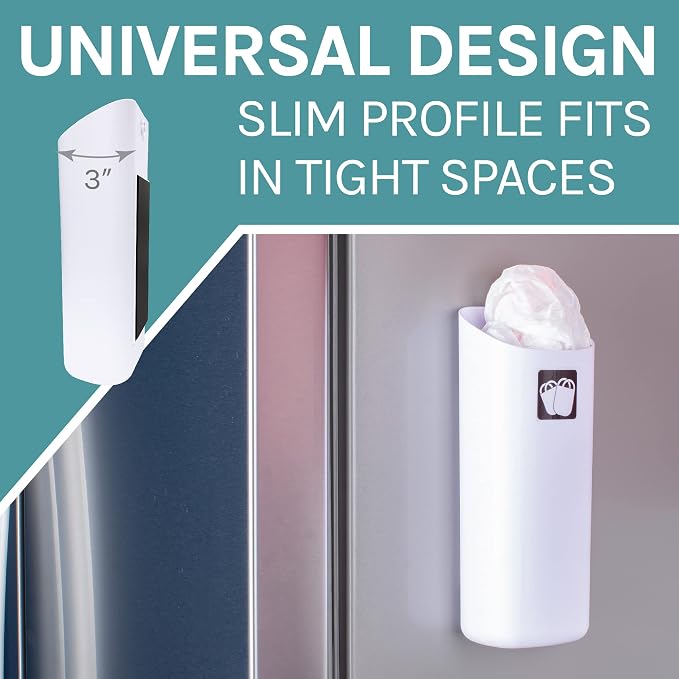 JS Jackson Supplies Small White Lint Bin - Image 5