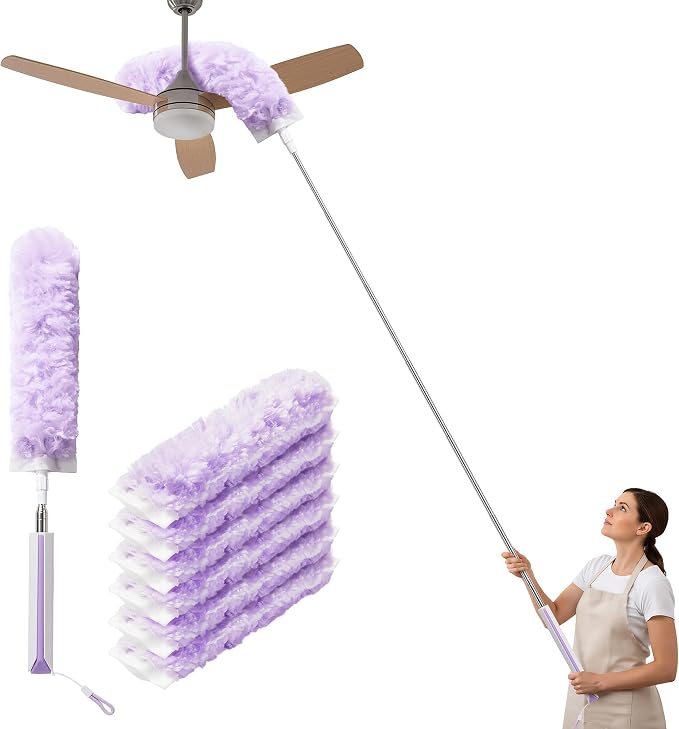 JOYMOOP Ceiling Fan Cleaner Duster and Cobweb Duster by JOYMOOP