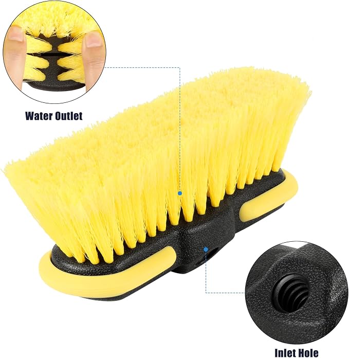 Car Wash Brush Head, Scrub Brush Attachment - Image 4