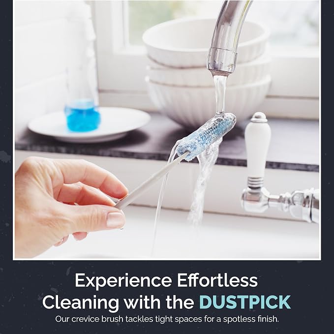 Reusable Feather Duster & Crevice Cleaning Brush | Versatile Cleaning Tools - Image 5
