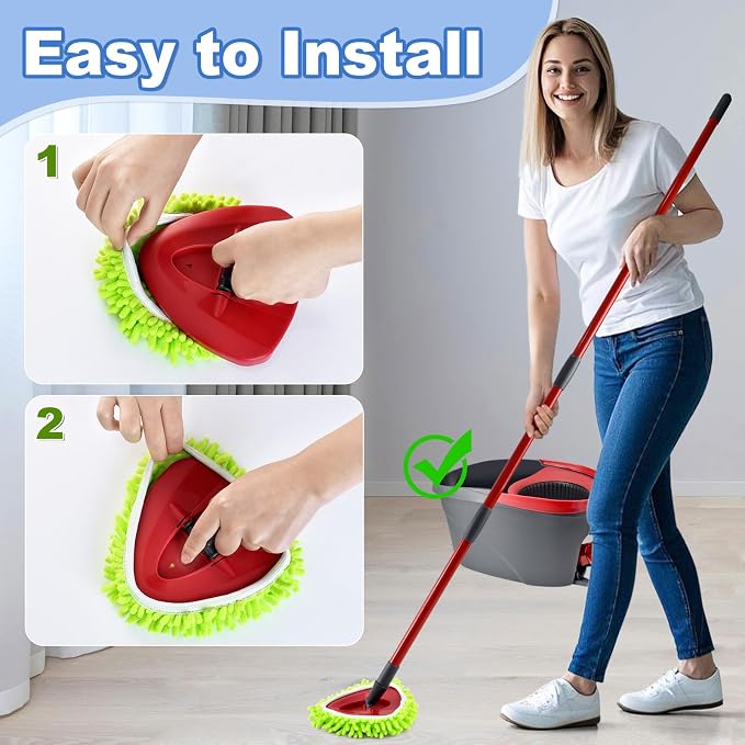 6 Pack Mop Head Replacement Compatiable - Image 4