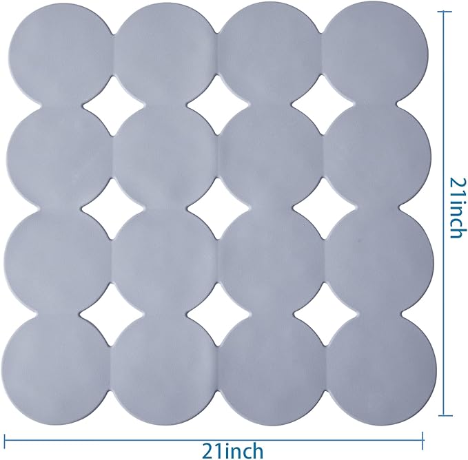 Square Shower Mat Nonslip - Image 4