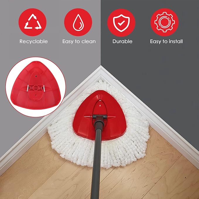 Spin Mop Head Replacement Base Head Compatible - Image 6