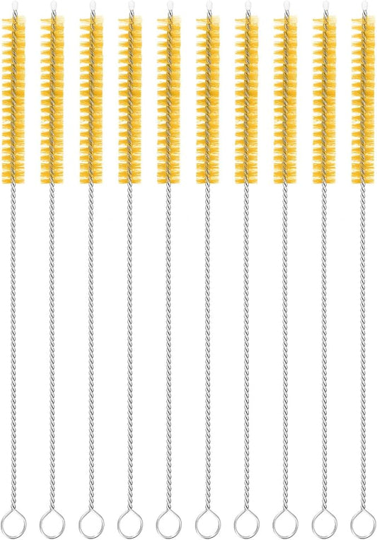 uxcell 10Pcs Drinking Straw Cleaning Brushes, Sippy Cup, Bottle and Tube by uxcell