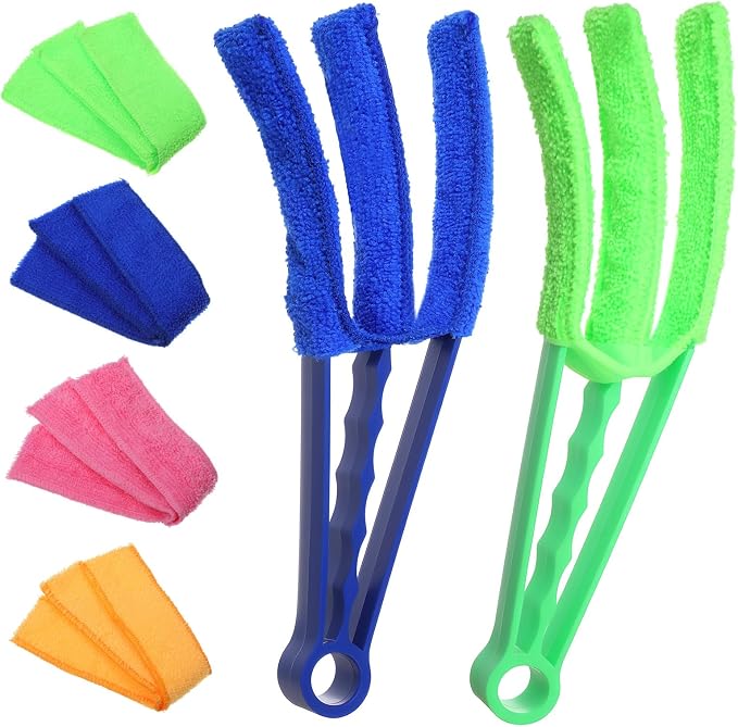 Blind Cleaner Duster Tool, 2 Pack 3 Arms Blind Duster by Unknown