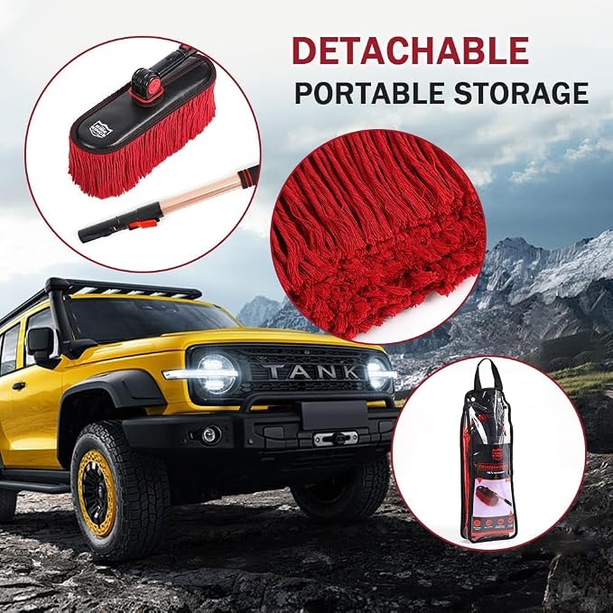 Car Cleaning Supplies，Car Duster Exterior Scratch Free, - Image 6