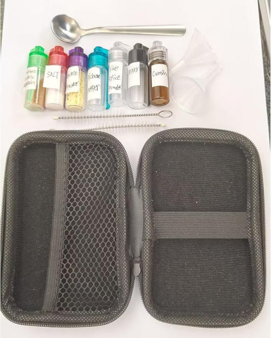 7 Pack Travel Size Seasoning Containers - Image 2