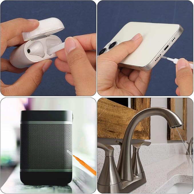40pcs Shower Head Cleaner Tools, 2 Designs Shower Head Cleaning Brushes - Image 7