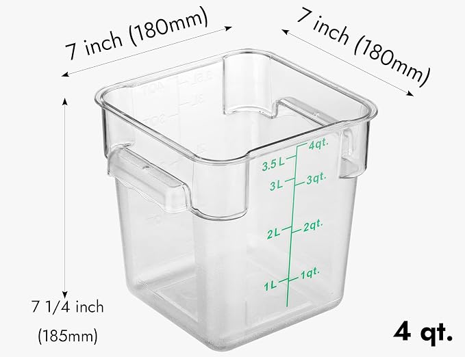 CURTA 4 Pack Food Storage Container - Image 8