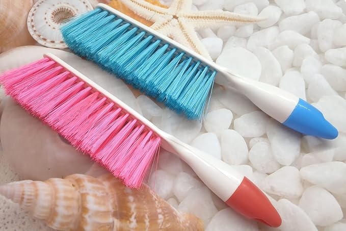 Jilukibo 2 Pack Soft Bristle Bed Sheets Sweeping Cleaning Brush - Image 5