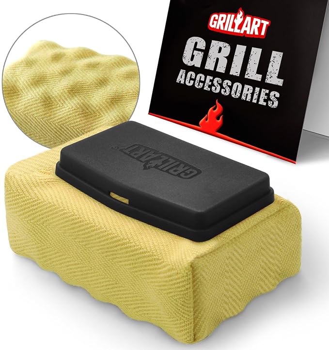 GRILLART Grill Brush Bristle Free, Replaceable BBQ Cleaning Head, Safe - Image 2