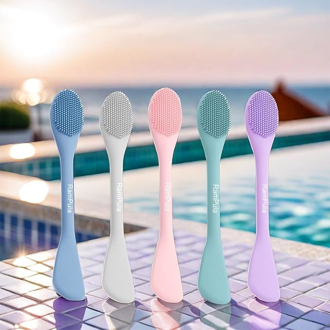 Silicone Facial Cleansing Brush Pores Cleaner, Remove Blackhead, Remove Acne - Image 2