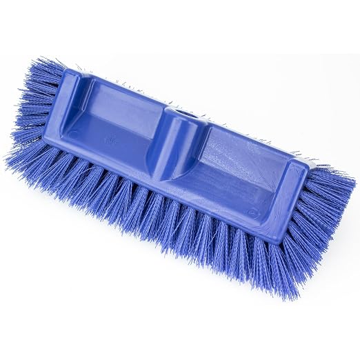 SPARTA Multi-Level Tile Scrub Brush 12" Wide Brush Head, Heavy-Duty Tile - Image 2