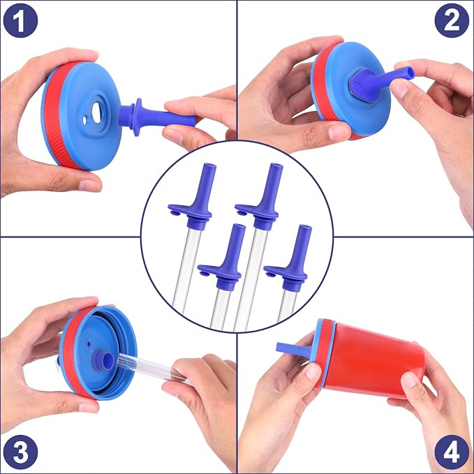 XANGNIER Replacement Straws and Bite Valve Compatible - Image 7
