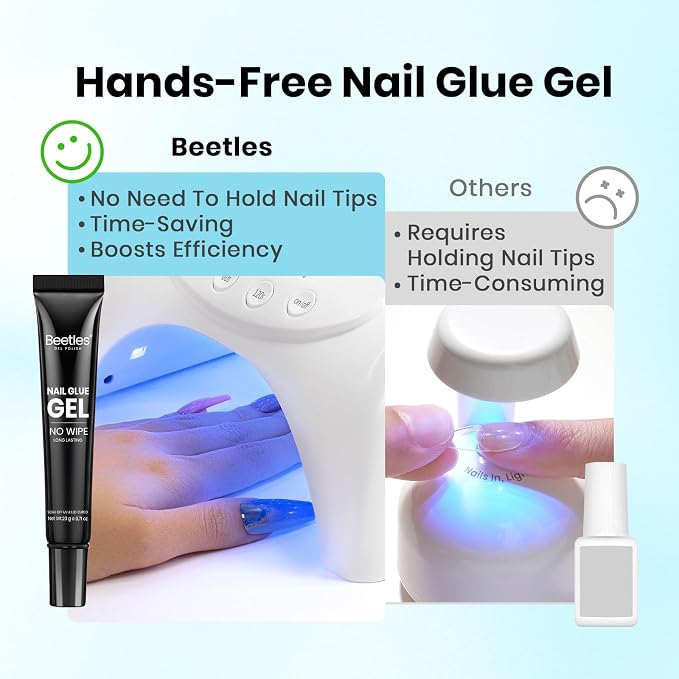 Beetles 20g Solid Nail Glue Gel - Image 3