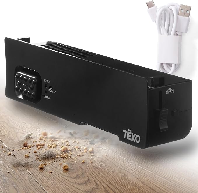 Teko Under-Counter Toe Kick Automatic Vacuum System, Cordless Strong-Suction by Teko