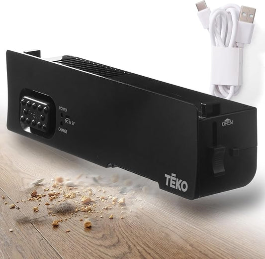 Teko Under-Counter Toe Kick Automatic Vacuum System, Cordless Strong-Suction by Teko