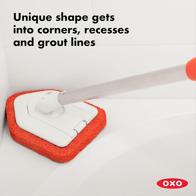 OXO Good Grips Extendable Shower, Tub and Tile Scrubber - Image 5