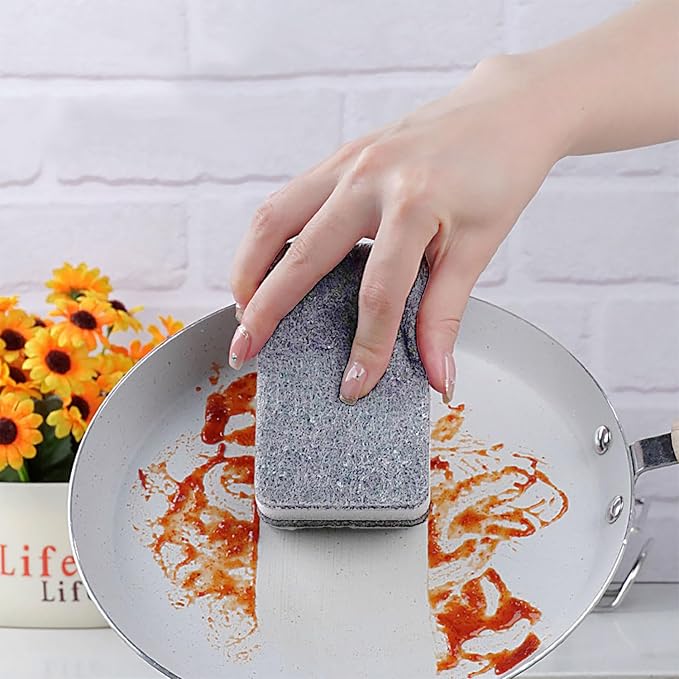 Kitchen Cleaning Sponges, 6 Pack Heavy Duty Scrub Sponges Cleans Fast - Image 8