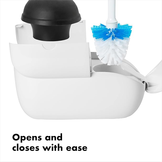 OXO Good Grips Toilet Brush & Plunger Combo - Image 5