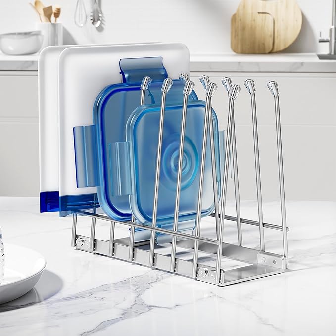 Reusable Bag Drying Rack, Foldable Metal Stand - Image 6