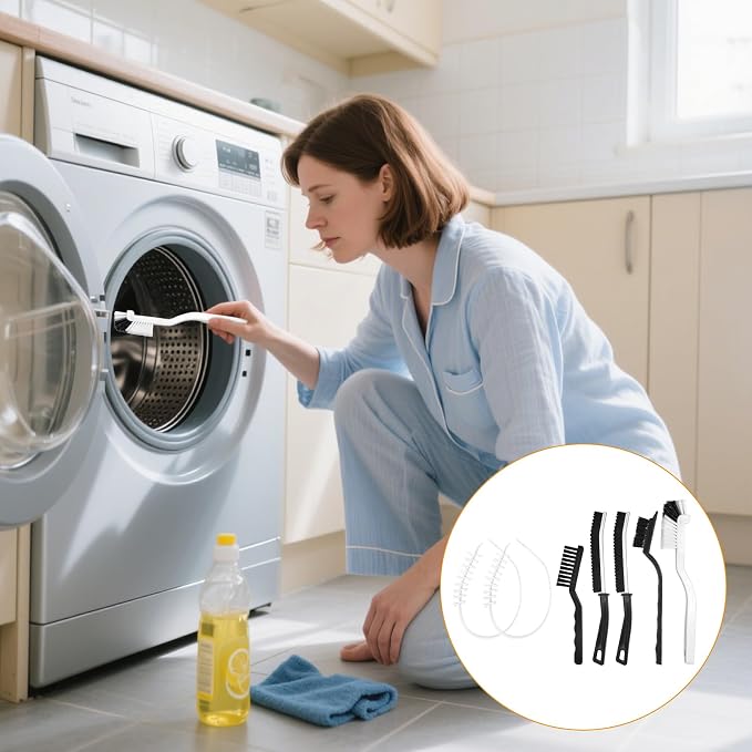 7PCS Washing Machine Cleaning Brush Kits, Durable Cleaning Tool - Image 6