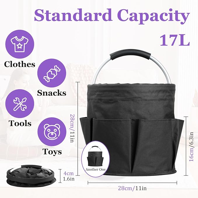 2Pcs Collapsible Cleaning Caddy - Image 2