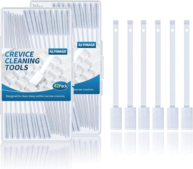 Alyimage® 42Pcs Disposable Crevice Cleaning Brush Set by Unknown
