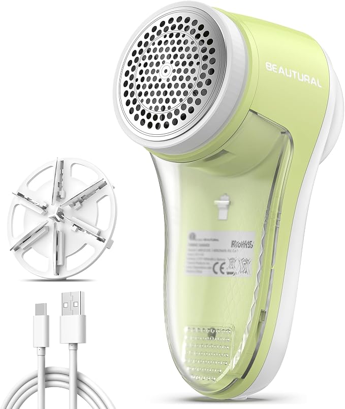 BEAUTURAL Fabric Shaver, Rechargeable Lint Remover by BEAUTURAL