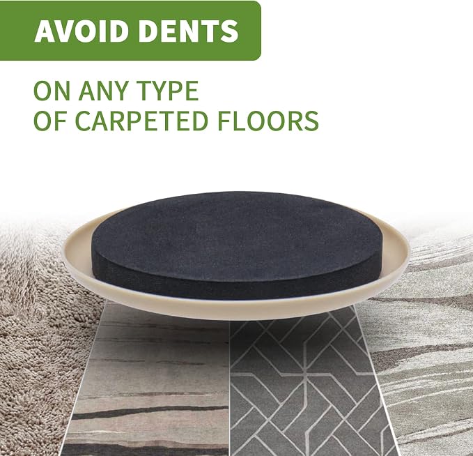 Furniture Sliders for Carpet 16PCS - Image 7