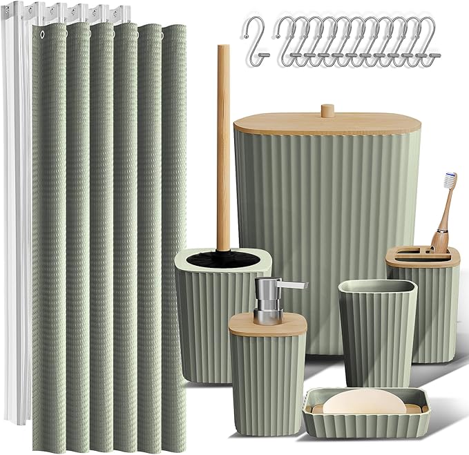 Clara Clark Bathroom Accessories Set by ClaraClark