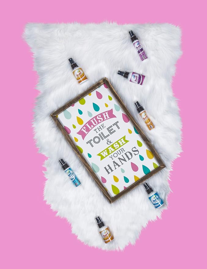 Flushie Pre-Toilet Spray 16 oz Citrus Fusion Scent Bathroom Spray 16-Ounce Pump - Image 7