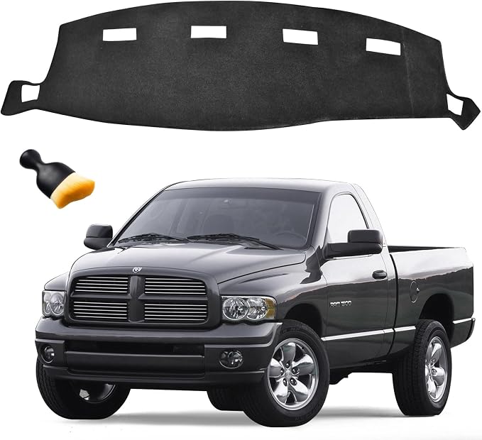 GZSH Dash Cover Mat fit for Dodge Ram 1500 2500 3500 2002-2005 by GZSH