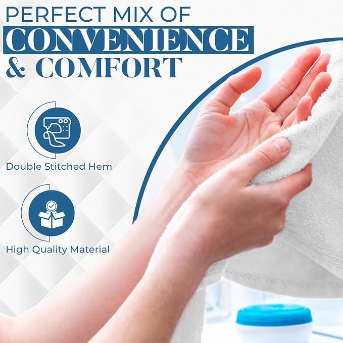 DAN RIVER 6-Pack Premium Hand Towels - Image 5