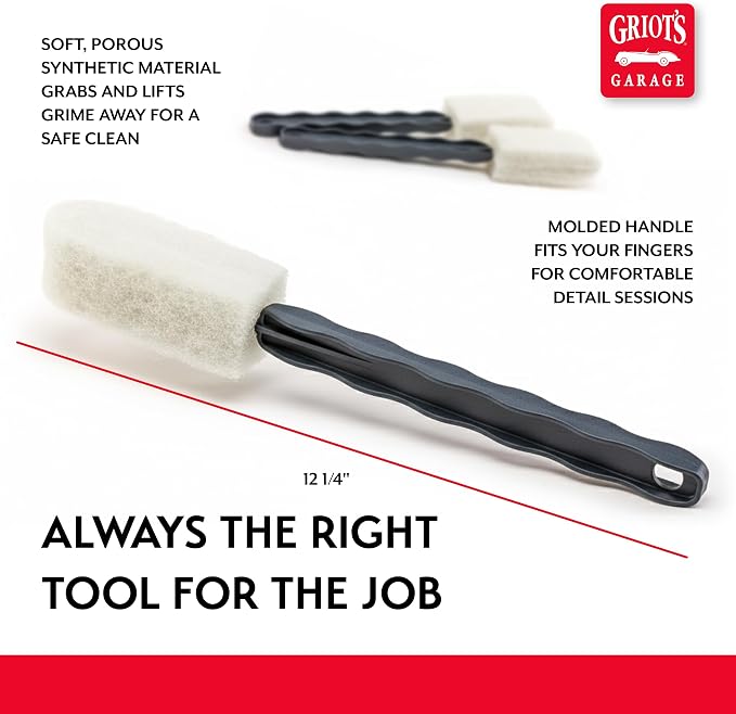 Griot's Garage Long-Reach Wheel Scrubber Brushes - Image 4