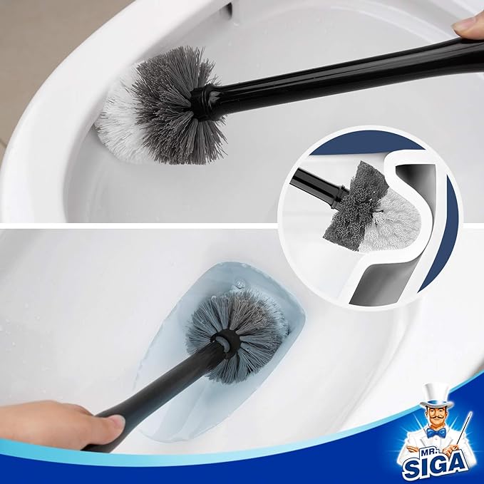 MR.SIGA Toilet Bowl Brush and Holder, - Image 5