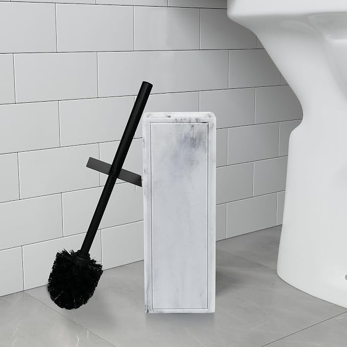 Toilet Brush and Holder Set for Bathroom, Stylish and Durable Cleaning Tool - Image 7