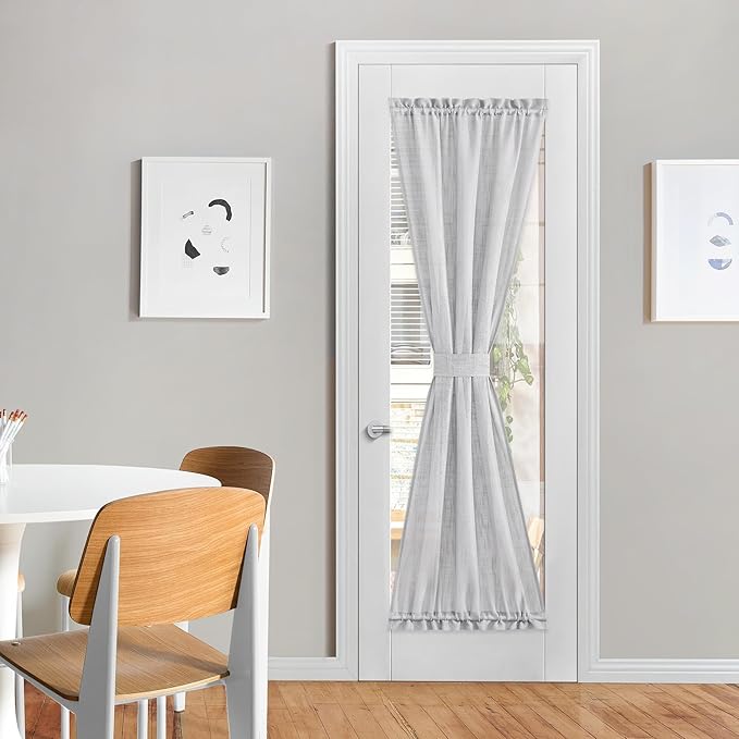 NICETOWN Light Grey Sidelight Curtains by NICETOWN