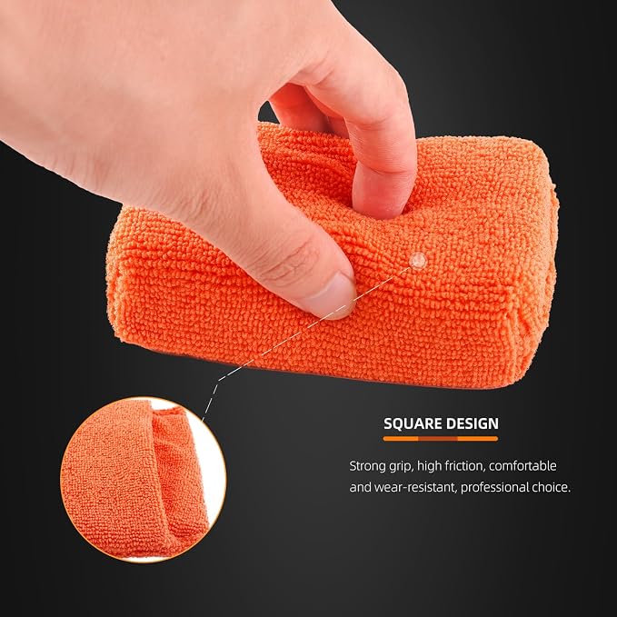 Microfiber Applicator Pad, SPTA Premium Microfiber Sponge and Cleaning Pads - Image 5