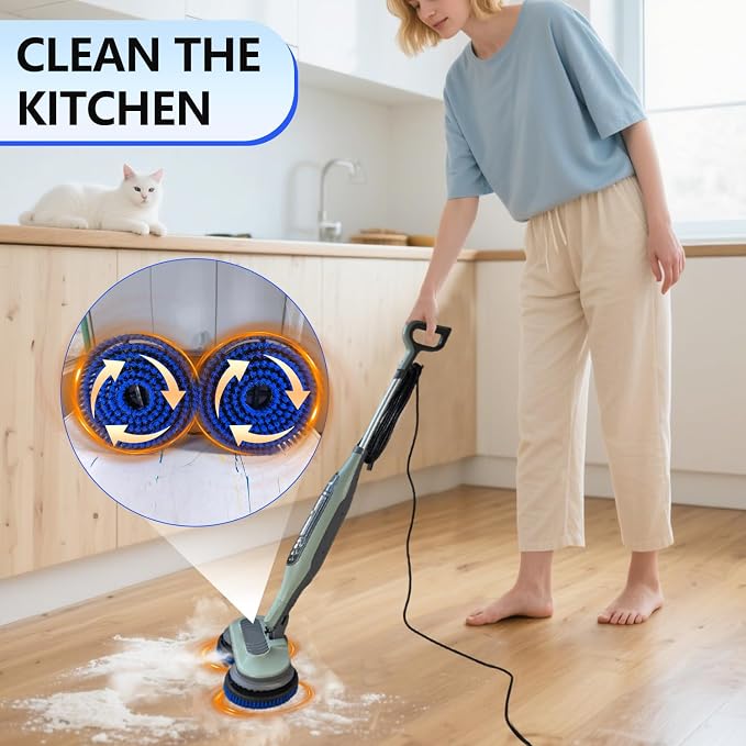 Steam Mop Pads Replacement Brush Head - Image 3