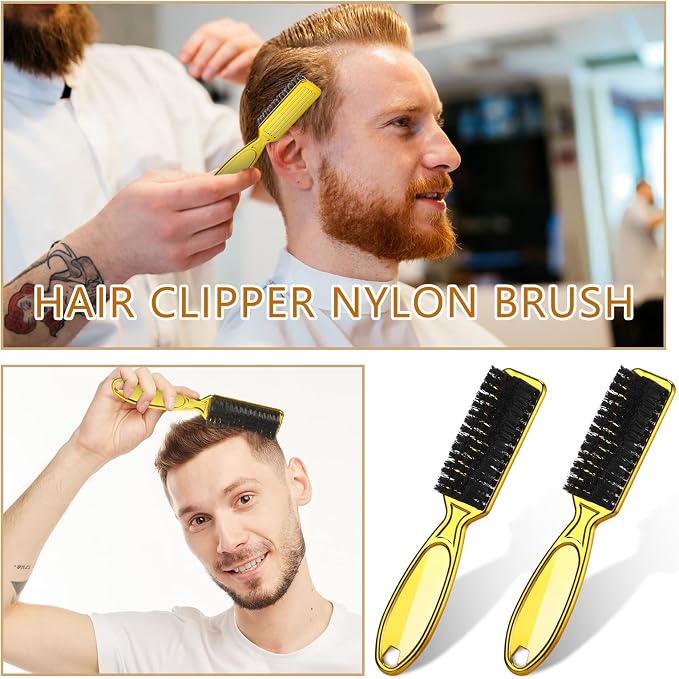 Patelai 12 Pcs Barber Clipper Brush Blade Trimmer Cleaning Brush - Image 2